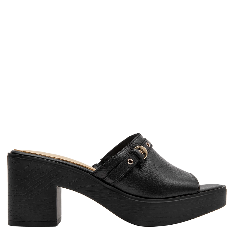 SANDALIA CASUAL MUJER POLLINI - POM0304 | NEGRO - 1