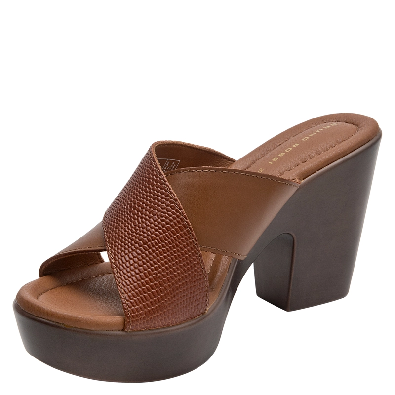 SANDALIA CASUAL MUJER BRUNO ROSSI - BRM0419 | MARRON CLARO - 5
