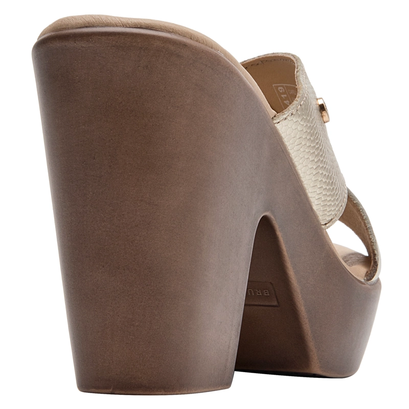 SANDALIA CASUAL MUJER BRUNO ROSSI - BRM0419 | DORADO - 4