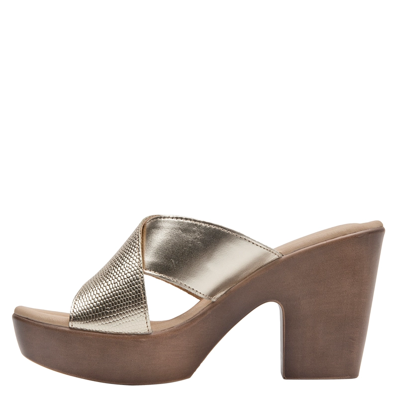 SANDALIA CASUAL MUJER BRUNO ROSSI - BRM0419 | DORADO - 5