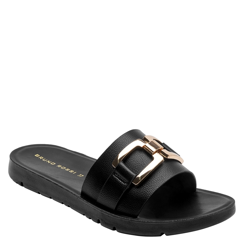 SANDALIA CASUAL MUJER BRUNO ROSSI - BRM0490 | NEGRO - 2