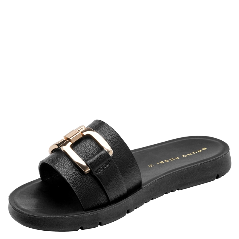 SANDALIA CASUAL MUJER BRUNO ROSSI - BRM0490 | NEGRO - 5