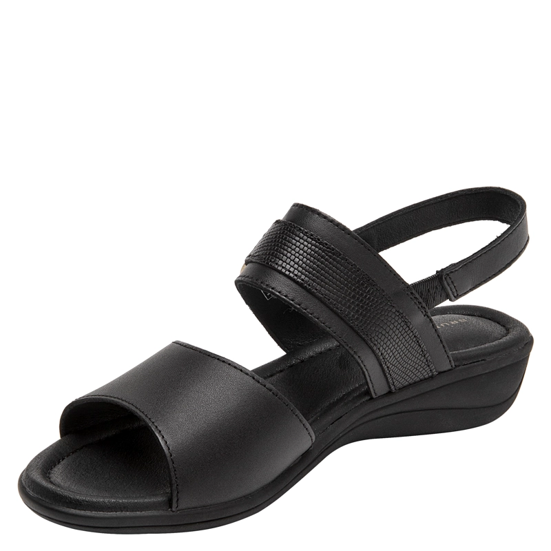 SANDALIA CASUAL MUJER BRUNO ROSSI - BRM0401 | NEGRO - 6