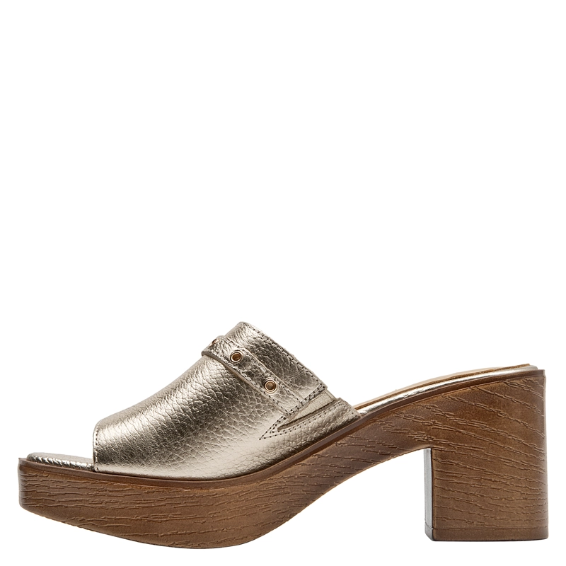 SANDALIA CASUAL MUJER POLLINI - POM0304 | DORADO - 5