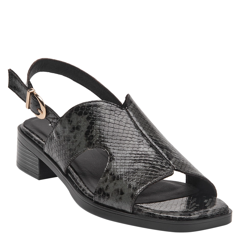 SANDALIA CASUAL MUJER POLLINI - POM0384 | NEGRO - 2