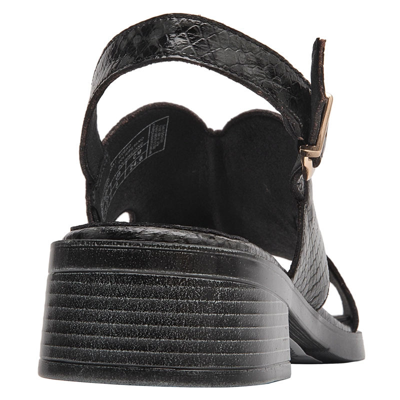 SANDALIA CASUAL MUJER POLLINI - POM0384 | NEGRO - 3
