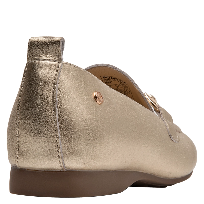 MOCASIN CASUAL MUJER POLLINI - POM0390 | DORADO - 3