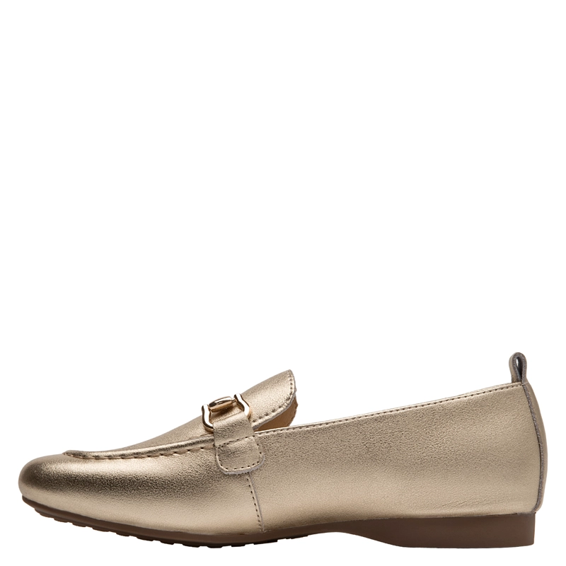 MOCASIN CASUAL MUJER POLLINI - POM0390 | DORADO - 4