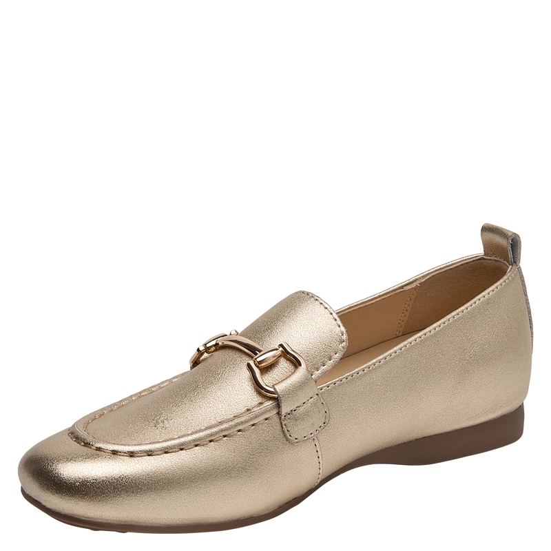 MOCASIN CASUAL MUJER POLLINI - POM0390 | DORADO - 5