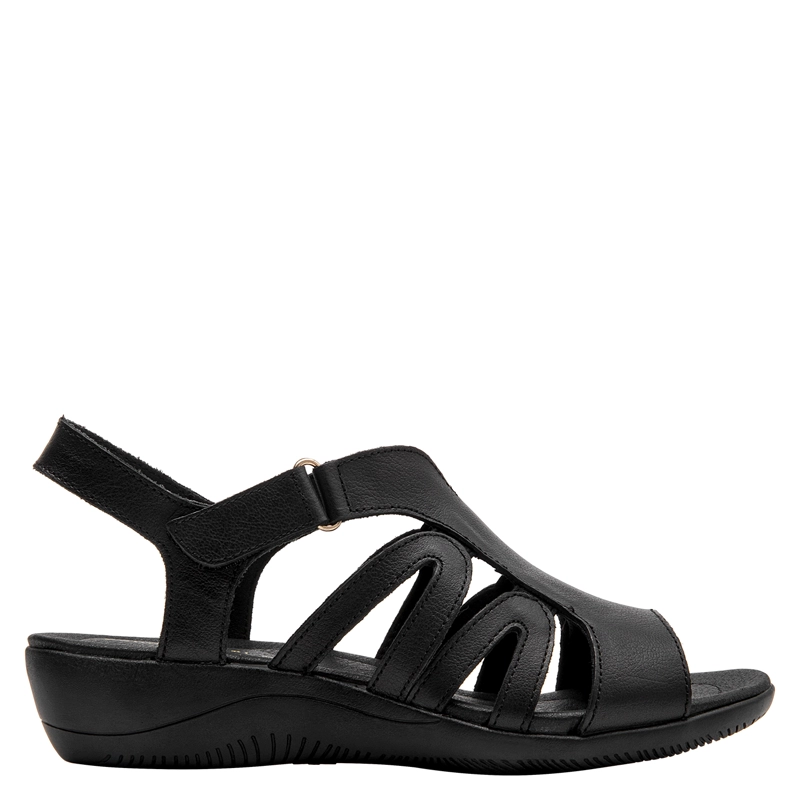 SANDALIA CASUAL MUJER BRUNO ROSSI - BRM0405 | NEGRO - 6