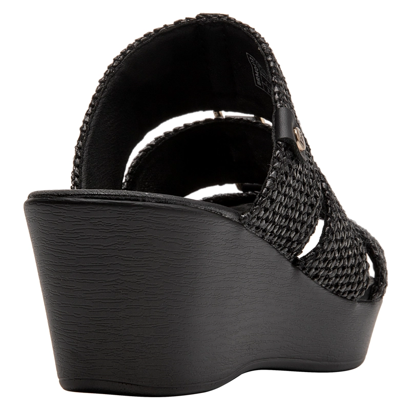 SANDALIA CASUAL MUJER BRUNO ROSSI - BRM0412 | NEGRO - 3