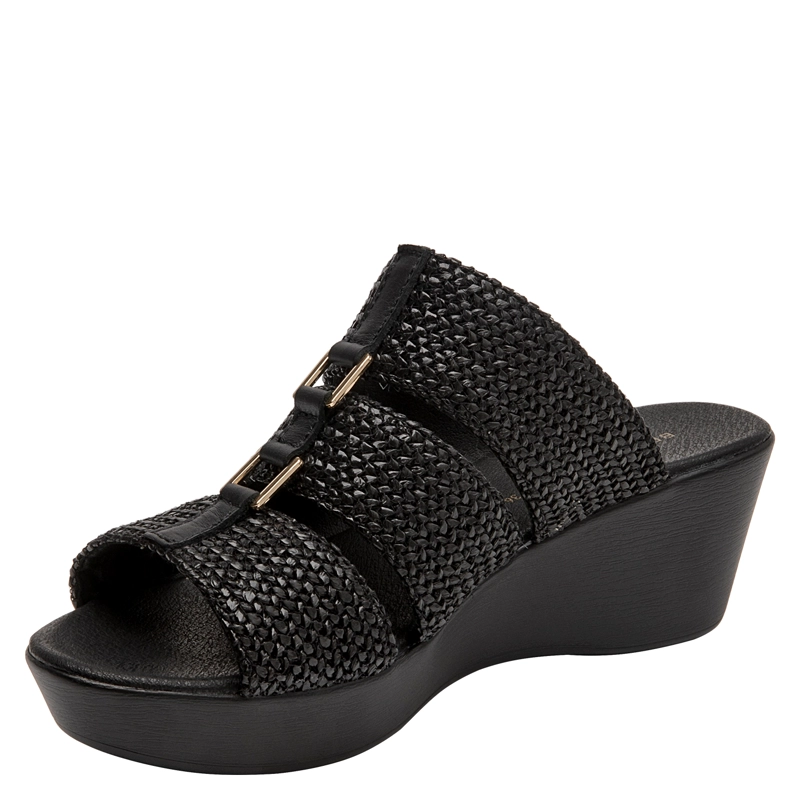 SANDALIA CASUAL MUJER BRUNO ROSSI - BRM0412 | NEGRO - 5