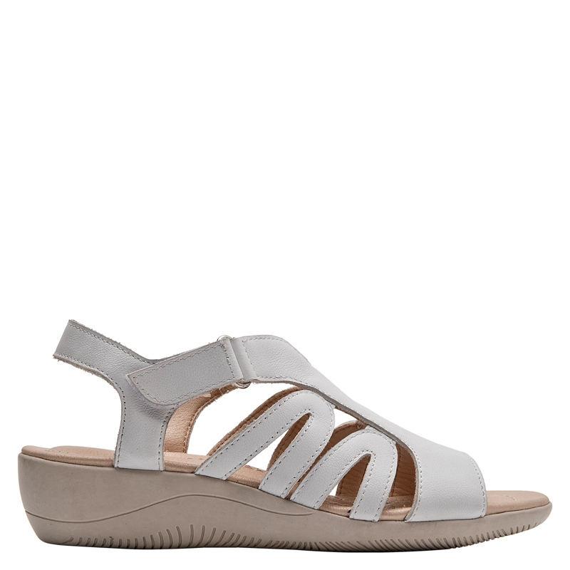 SANDALIA CASUAL MUJER BRUNO ROSSI - BRM0405 | BLANCO 38