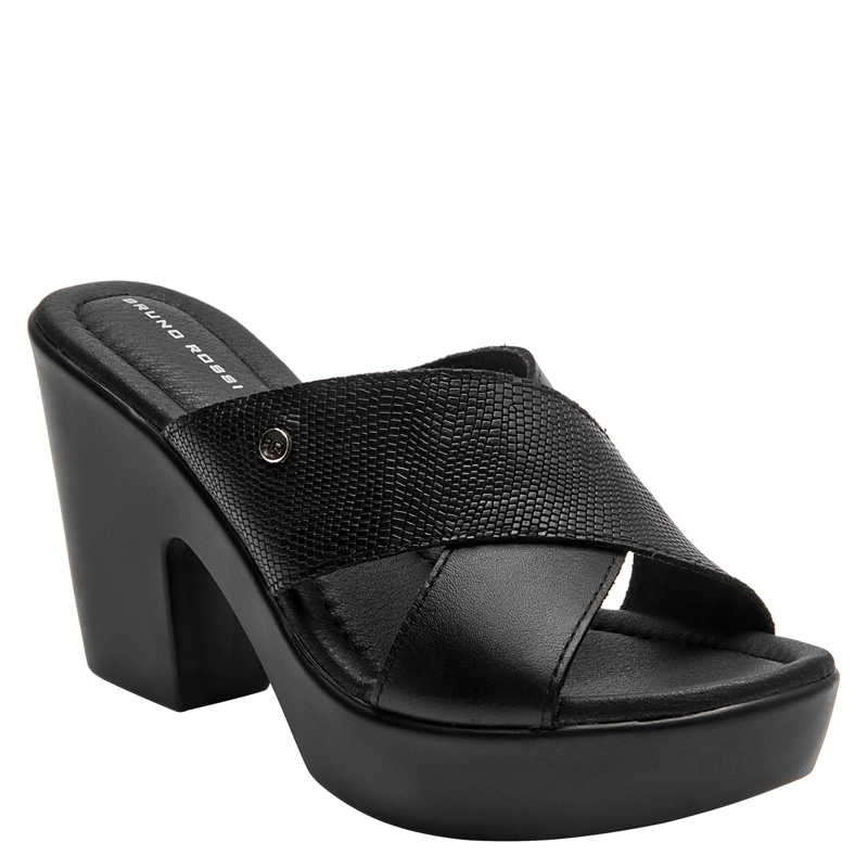 SANDALIA CASUAL MUJER BRUNO ROSSI - BRM0419 | NEGRO - 2