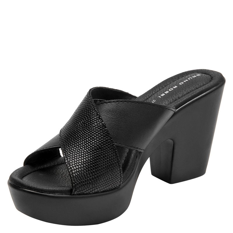 SANDALIA CASUAL MUJER BRUNO ROSSI - BRM0419 | NEGRO - 5