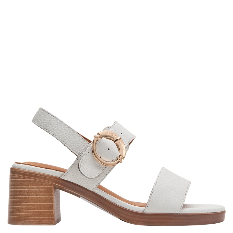 SANDALIA CASUAL MUJER POLLINI - POM0385 | BLANCO - 1