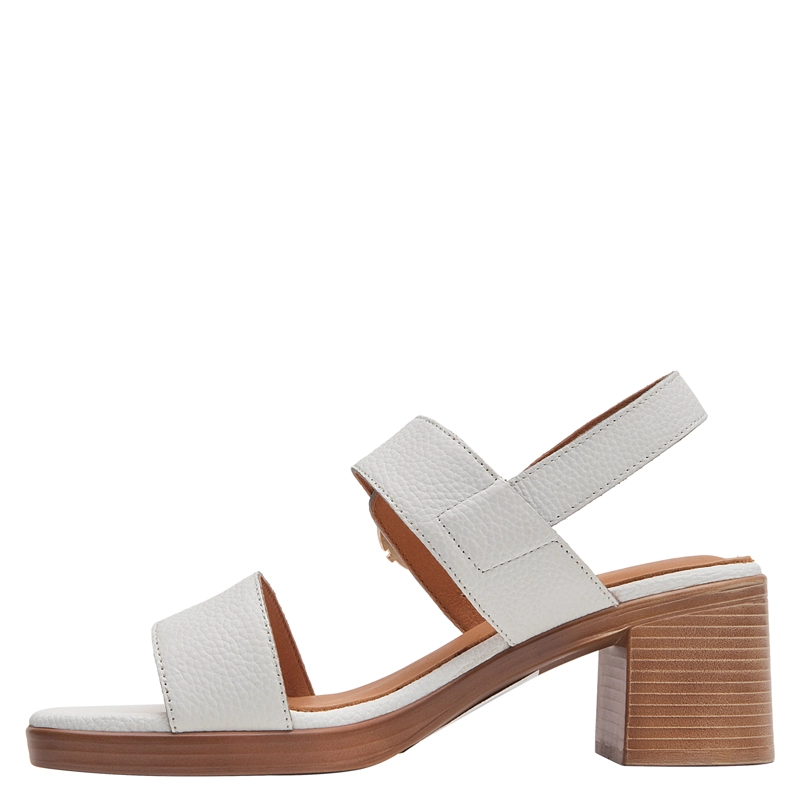 SANDALIA CASUAL MUJER POLLINI - POM0385 | BLANCO - 4