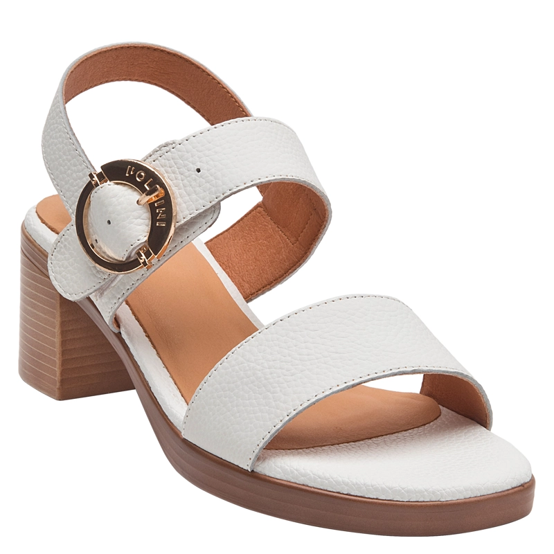 SANDALIA CASUAL MUJER POLLINI - POM0385 | BLANCO - 7