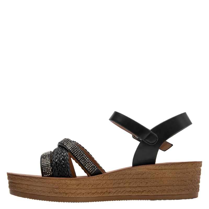 SANDALIA CASUAL MUJER BRUNO ROSSI - BRM0481 | MARRON CLARO - 9
