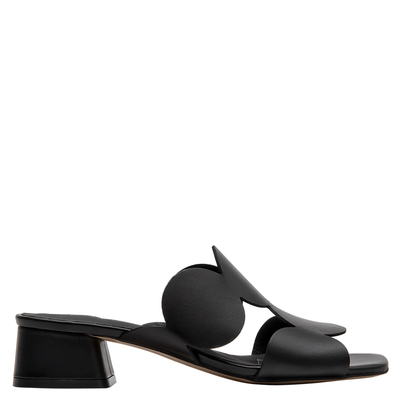 SANDALIA CASUAL MUJER POLLINI - POM0318 | NEGRO - 1