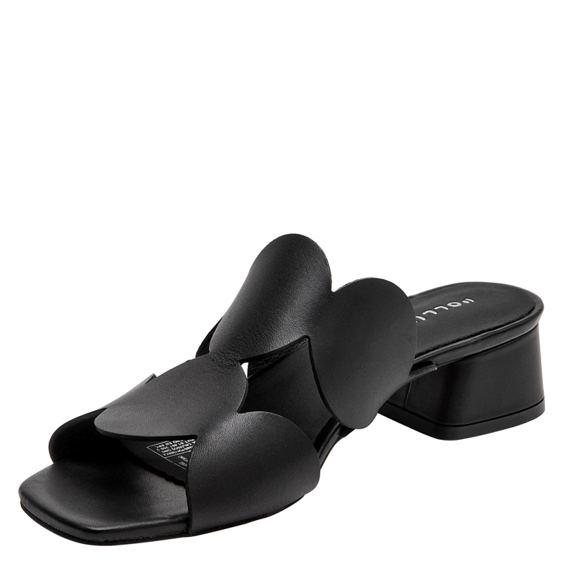SANDALIA CASUAL MUJER POLLINI - POM0318 | NEGRO - 4
