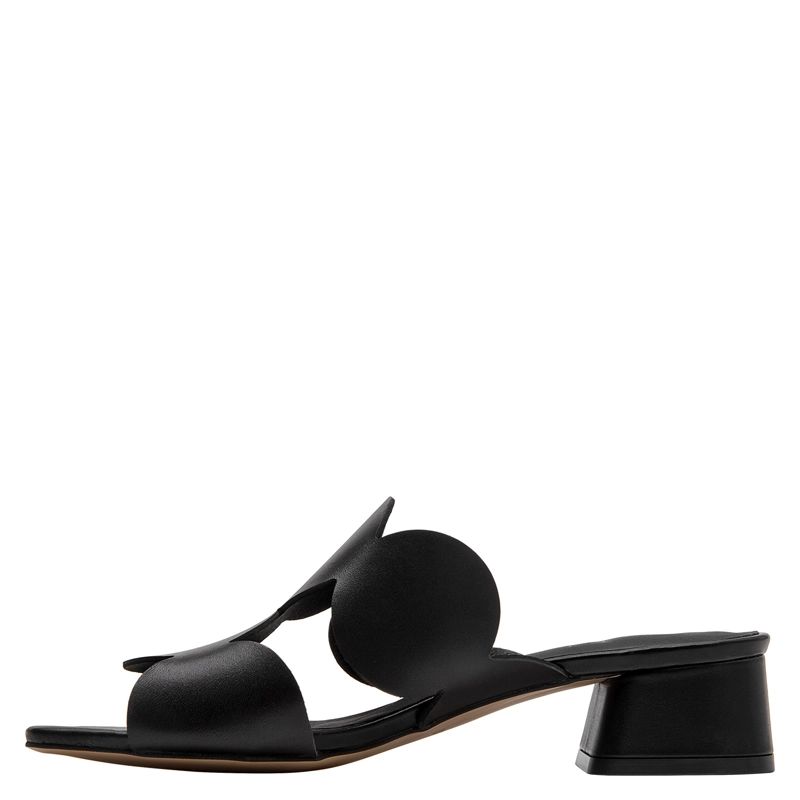 SANDALIA CASUAL MUJER POLLINI - POM0318 | NEGRO - 5