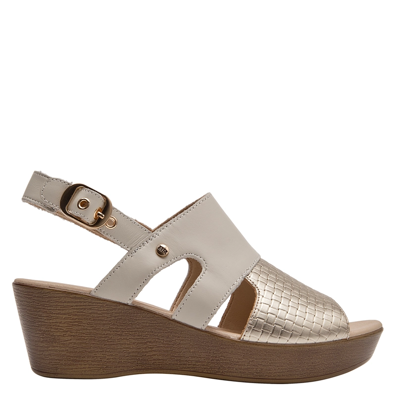 SANDALIA CASUAL MUJER BRUNO ROSSI - BRM0406 | BEIGE - 2