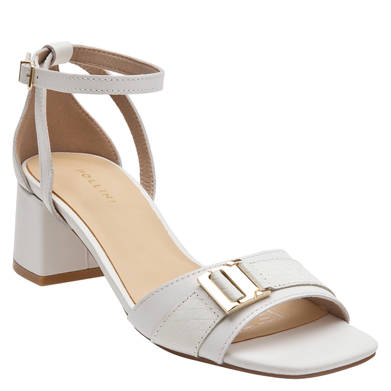 SANDALIA CASUAL MUJER POLLINI - POM0302 | BLANCO - 3