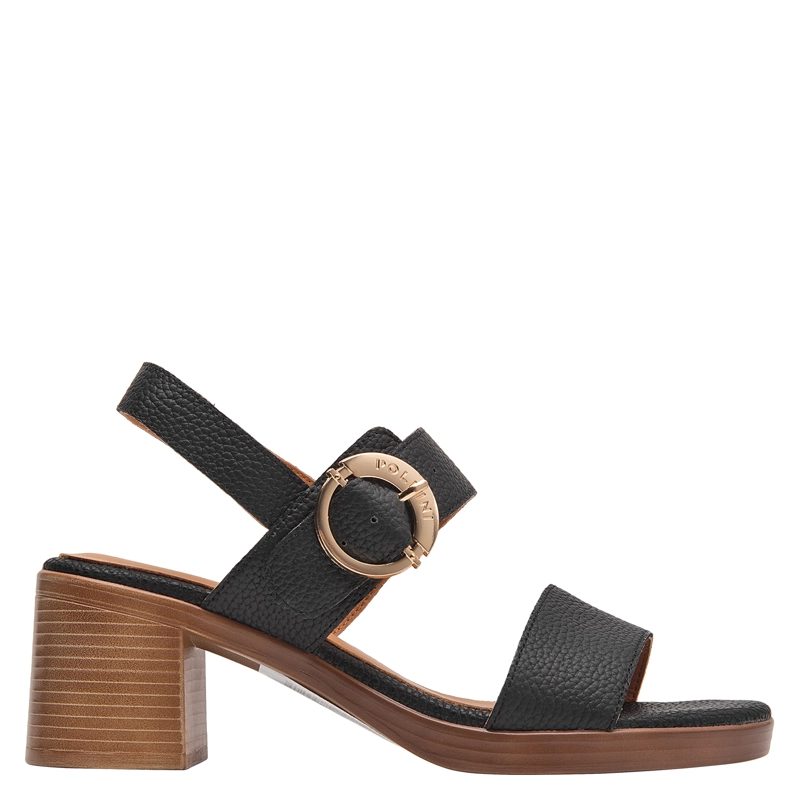 SANDALIA CASUAL MUJER POLLINI - POM0385 | NEGRO - 1