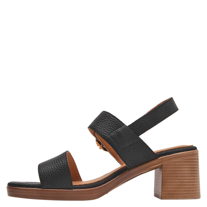 SANDALIA CASUAL MUJER POLLINI - POM0385 | NEGRO - 4