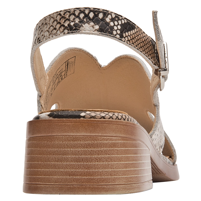 SANDALIA CASUAL MUJER POLLINI - POM0384 | MARRON - 3