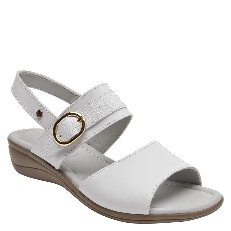 SANDALIA CASUAL MUJER BRUNO ROSSI - BRM0401 | BLANCO - 2