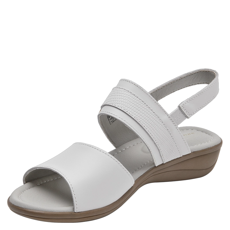 SANDALIA CASUAL MUJER BRUNO ROSSI - BRM0401 | BLANCO - 5