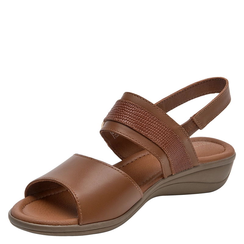 SANDALIA CASUAL MUJER BRUNO ROSSI - BRM0401 | MARRON CLARO - 6