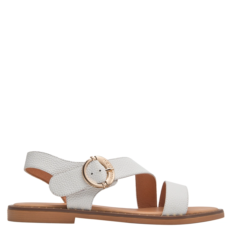 SANDALIA CASUAL MUJER POLLINI - POM0387 | BLANCO - 1