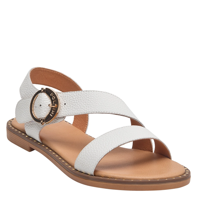 SANDALIA CASUAL MUJER POLLINI - POM0387 | BLANCO - 2