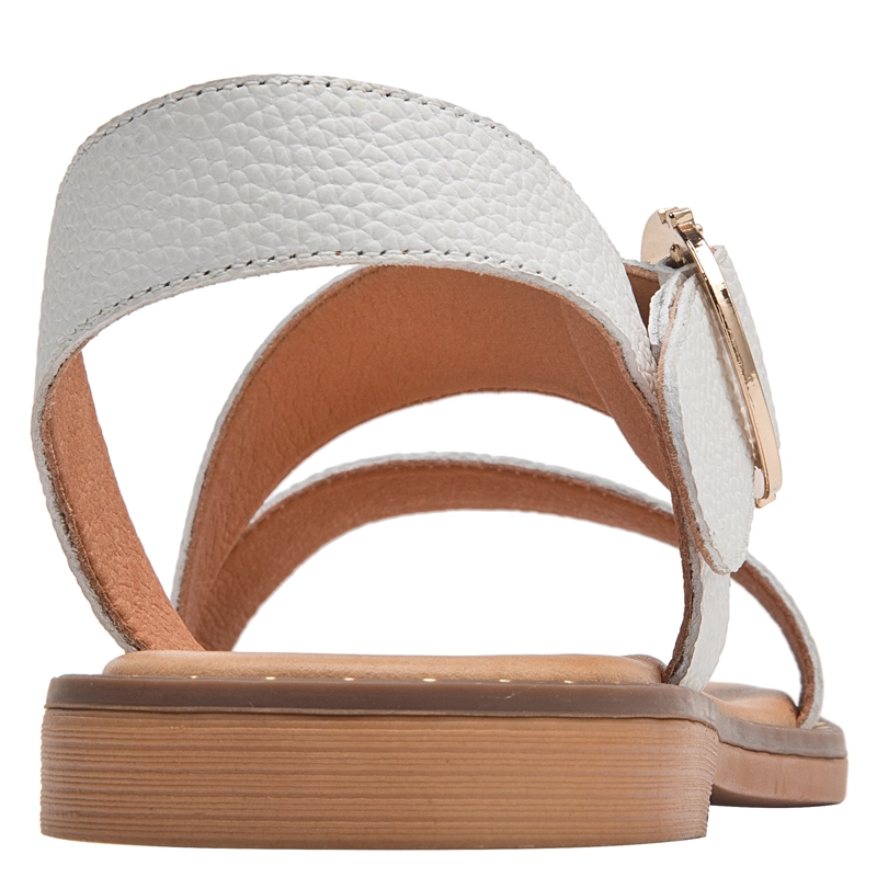 SANDALIA CASUAL MUJER POLLINI - POM0387 | BLANCO - 3