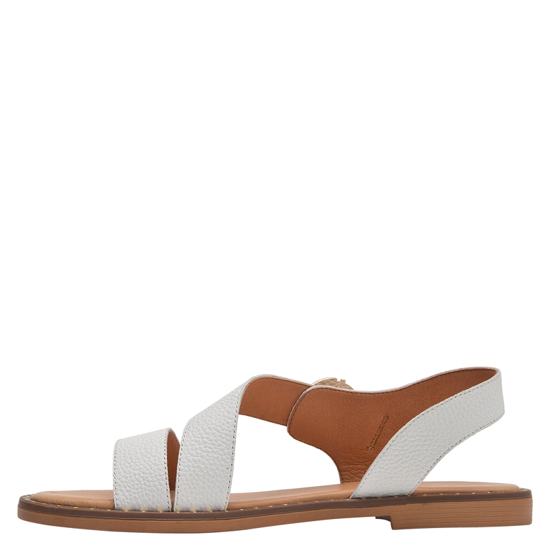 SANDALIA CASUAL MUJER POLLINI - POM0387 | BLANCO - 4