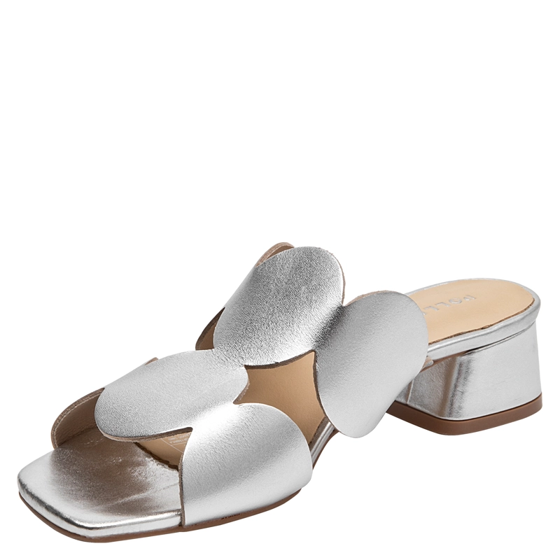 SANDALIA CASUAL MUJER POLLINI - POM0318 | PLATEADO - 5