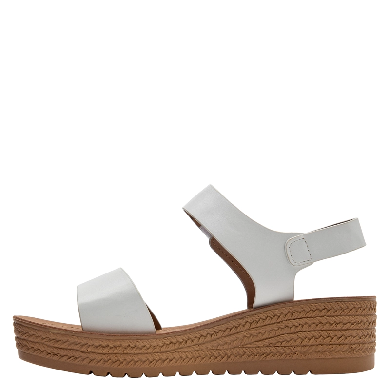 SANDALIA CASUAL MUJER BRUNO ROSSI - BRM0489 | BLANCO - 4