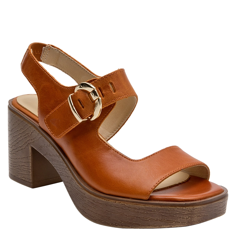SANDALIA CASUAL MUJER POLLINI - POM0305 | MARRON OSCURO - 7