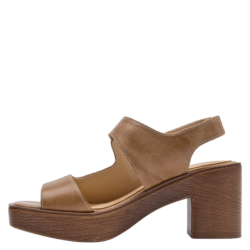 SANDALIA CASUAL MUJER POLLINI - POM0305 | MARRON - 4