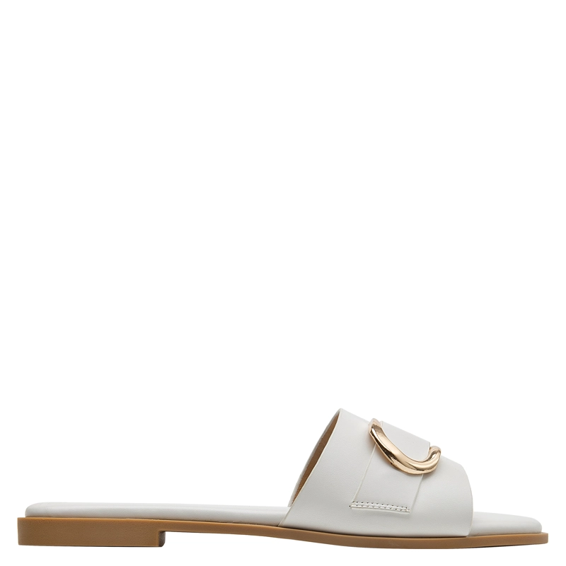 SANDALIA CASUAL MUJER BRUNO ROSSI - BRM0485 | BLANCO - 1