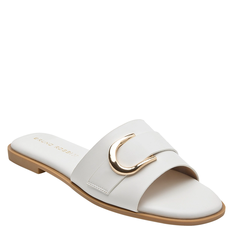 SANDALIA CASUAL MUJER BRUNO ROSSI - BRM0485 | BLANCO - 2