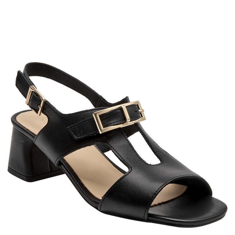 SANDALIA CASUAL MUJER POLLINI - POM0315 | NEGRO - 2