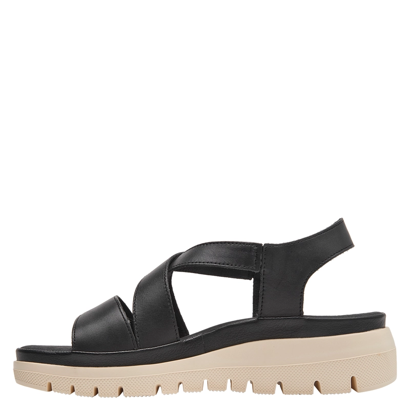 SANDALIA CASUAL MUJER 16 HRS - 16M0512 | NEGRO - 9