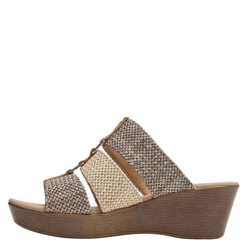 SANDALIA CASUAL MUJER BRUNO ROSSI - BRM0412 | MARRON - 9