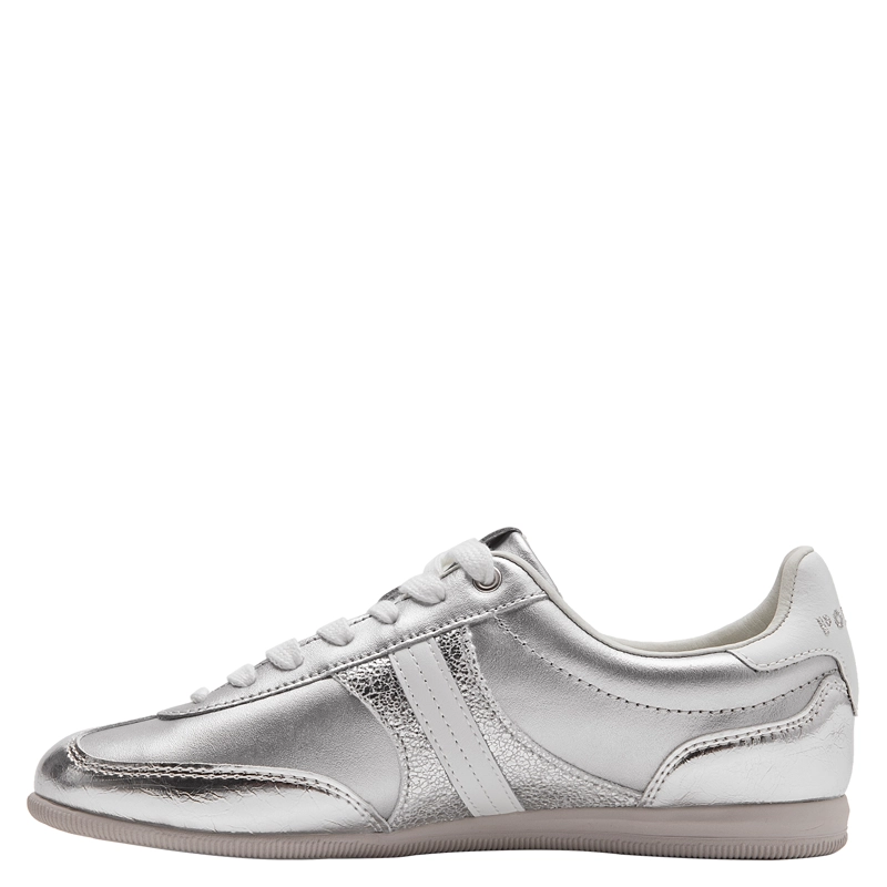 ZAPATILLA CASUAL MUJER POLLINI - POM0366 | PLATEADO - 4