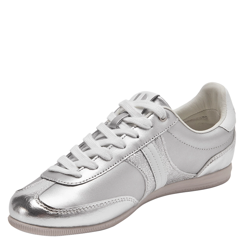 ZAPATILLA CASUAL MUJER POLLINI - POM0366 | PLATEADO - 5