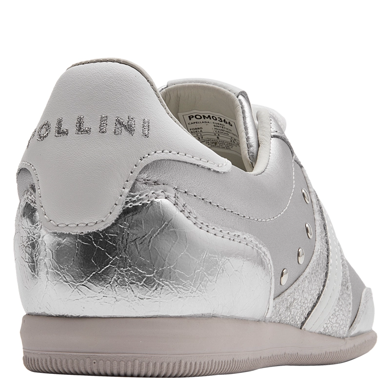 ZAPATILLA CASUAL MUJER POLLINI - POM0366 | PLATEADO - 8
